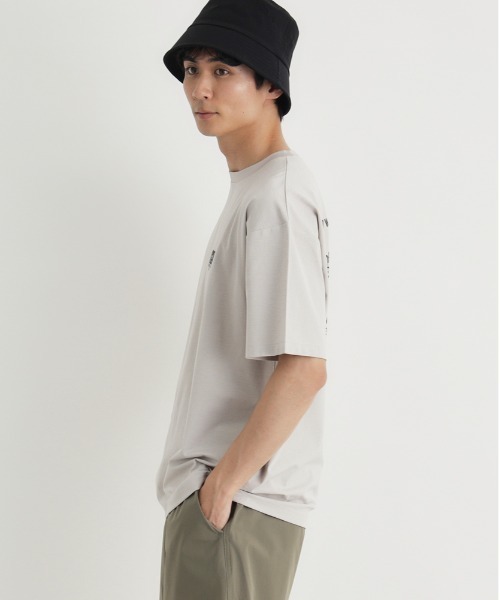 CAMP7（キャンプセブン）の「CAMP7(キャンプ7)ＯｎｅＯｃｅａｎ半袖Ｔシャツ（Tシャツ/カットソー・メンズ・ホワイト/ベージュ/ブラック・S/M/XL/L）」の5枚目の写真