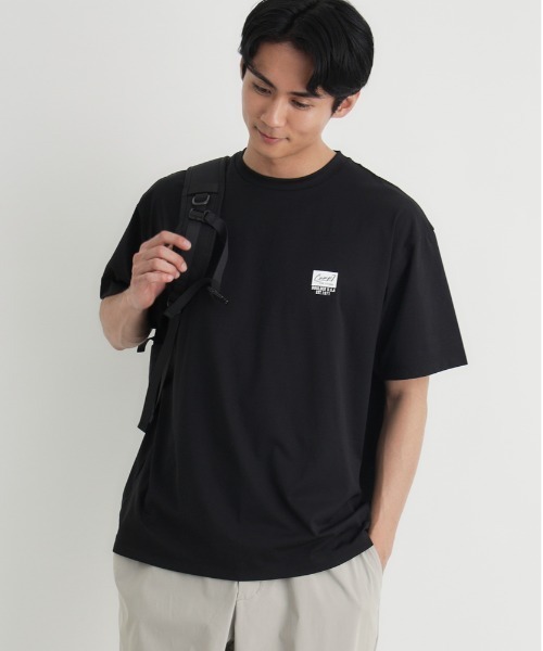 CAMP7（キャンプセブン）の「CAMP7(キャンプ7)ＯｎｅＯｃｅａｎ半袖Ｔシャツ（Tシャツ/カットソー・メンズ・ホワイト/ベージュ/ブラック・S/M/XL/L）」の9枚目の写真