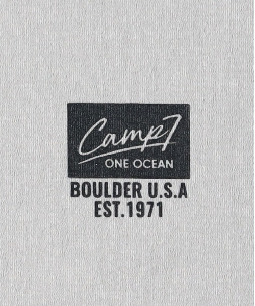 CAMP7（キャンプセブン）の「CAMP7(キャンプ7)ＯｎｅＯｃｅａｎ半袖Ｔシャツ（Tシャツ/カットソー・メンズ・ホワイト/ベージュ/ブラック・S/M/XL/L）」の13枚目の写真