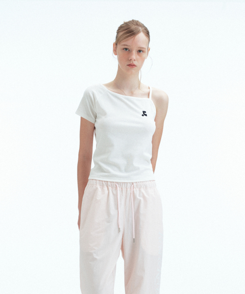 Rest&Recreation(レストアンドレクリエーション)の「UNBALANCED KNIT TOP - IVORY(Tシャツ/カットソー・レディース・その他・ONE)」の6枚目の写真