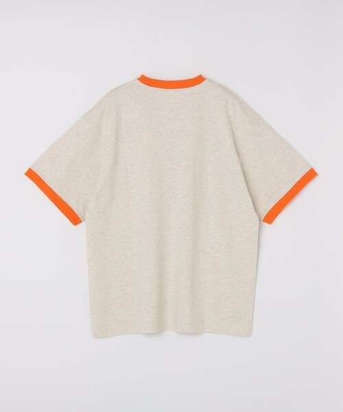 SHIPS（シップス）の「AIRTOWNE: リンガー Tシャツ（Tシャツ/カットソー・メンズ・ネイビー/オレンジ・MEDIUM/LARGE/X-LARGE）」の4枚目の写真