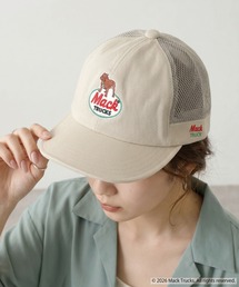 MACK TRUCKS（マックトラックス）の「MACK TRUCKS MESH CAP 2　ブルドック 短いツバ 折りたためる（キャップ）」