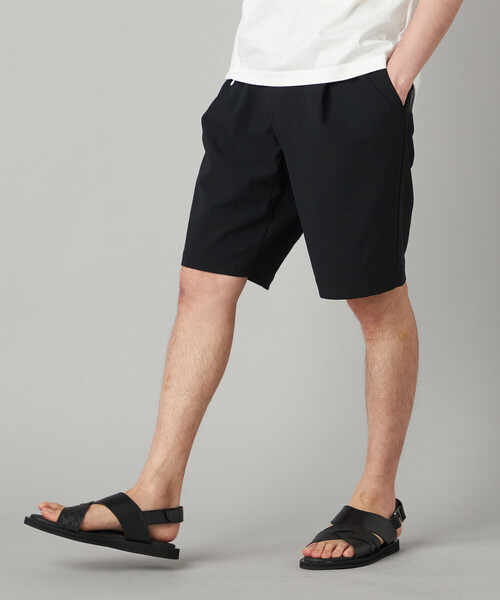 COMME CA MEN(コムサメン)の「ドビーワッフル ハーフパンツ(その他パンツ・メンズ・ブラック/チャコールグレー・L/M)」の6枚目の写真