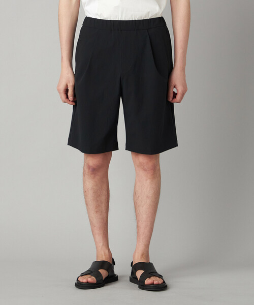 COMME CA MEN(コムサメン)の「ドビーワッフル ハーフパンツ(その他パンツ・メンズ・ブラック/チャコールグレー・L/M)」の7枚目の写真