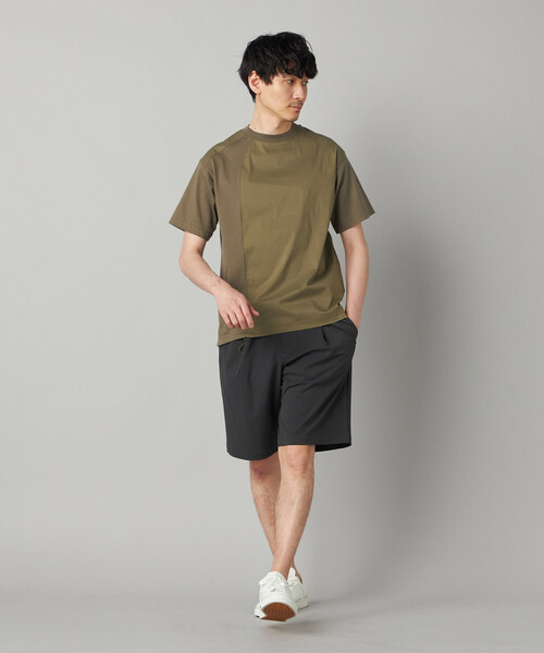 COMME CA MEN(コムサメン)の「ドビーワッフル ハーフパンツ(その他パンツ・メンズ・ブラック/チャコールグレー・L/M)」の8枚目の写真
