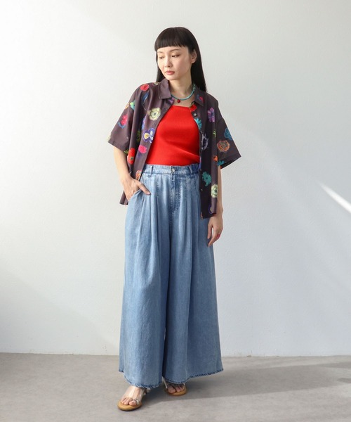 Three Four Time(スリーフォータイム)の「【ばら色の帽子】ばら色×Three Four Time コラボプリントシャツ(シャツ/ブラウス・レディース・ブラック系その他・FREE)」の16枚目の写真