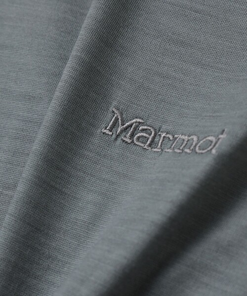 BEAMS GOLF(ビームスゴルフ)の「【別注】Marmot / メリノウール ロングスリーブ モックネックシャツ(Tシャツ/カットソー・メンズ・チャコールグレー/ブラック・M/S/L/XL)」の11枚目の写真