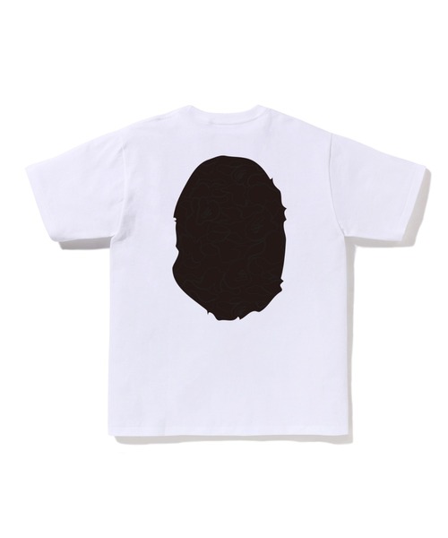 A BATHING APE(アベイシングエイプ)の「LINE CAMO BIG APE HEAD TEE(Tシャツ/カットソー・メンズ・ホワイト/ブラック・LARGE/SMALL/XXX-LARGE/XX-LARGE/X-LARGE/MEDIUM)」の3枚目の写真