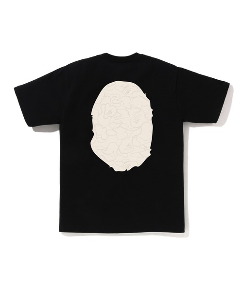 A BATHING APE(アベイシングエイプ)の「LINE CAMO BIG APE HEAD TEE(Tシャツ/カットソー・メンズ・ホワイト/ブラック・LARGE/SMALL/XXX-LARGE/XX-LARGE/X-LARGE/MEDIUM)」の4枚目の写真