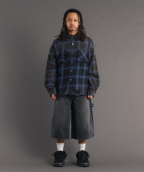 FR(13)NDS(フレンズ)の「FR(13)NDS/フレンズ/Duck Studs Shorts(その他パンツ・メンズ・ホワイト/ブラック・M)」の5枚目の写真