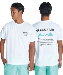 QUIKSILVER メンズ TEXT LOGO SS 半袖Tシャツ 速乾 UPF50+ ドライタッチ【2026年夏モデル】