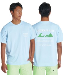 QUIKSILVER メンズ TEXT LOGO SS 半袖Tシャツ 速乾 UPF50+ ドライタッチ【2026年夏モデル】