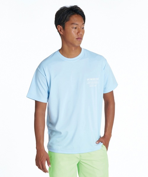Quiksilver(クイックシルバー)の「QUIKSILVER メンズ TEXT LOGO SS 半袖Tシャツ 速乾 UPF50+ ドライタッチ【2026年夏モデル】(Tシャツ/カットソー・メンズ・ホワイト/ブラック/ブルー・X-LARGE/LARGE/MEDIUM/SMALL)」の14枚目の写真