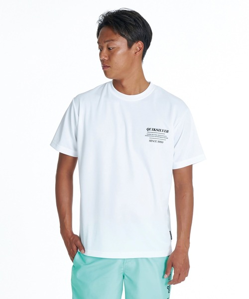 Quiksilver(クイックシルバー)の「QUIKSILVER メンズ TEXT LOGO SS 半袖Tシャツ 速乾 UPF50+ ドライタッチ【2026年夏モデル】(Tシャツ/カットソー・メンズ・ホワイト/ブラック/ブルー・X-LARGE/LARGE/MEDIUM/SMALL)」の5枚目の写真