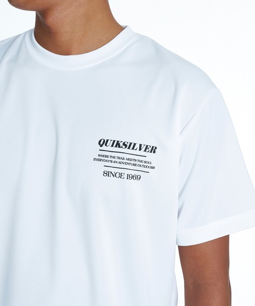 Quiksilver(クイックシルバー)の「QUIKSILVER メンズ TEXT LOGO SS 半袖Tシャツ 速乾 UPF50+ ドライタッチ【2026年夏モデル】(Tシャツ/カットソー・メンズ・ホワイト/ブラック/ブルー・X-LARGE/LARGE/MEDIUM/SMALL)」の7枚目の写真