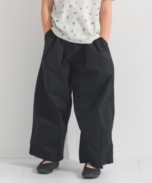 OMNES(オムネス)の「キッズ ウォッシュ加工 ダンプサーカスバルーンパンツ(その他パンツ・キッズ・ベージュ/カーキ/ブラック/イエロー・L/M)」の2枚目の写真