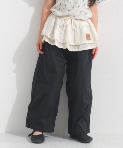 OMNES(オムネス)の「キッズ ウォッシュ加工 ダンプサーカスバルーンパンツ(その他パンツ・キッズ・ベージュ/カーキ/ブラック/イエロー・L/M)」の21枚目の写真