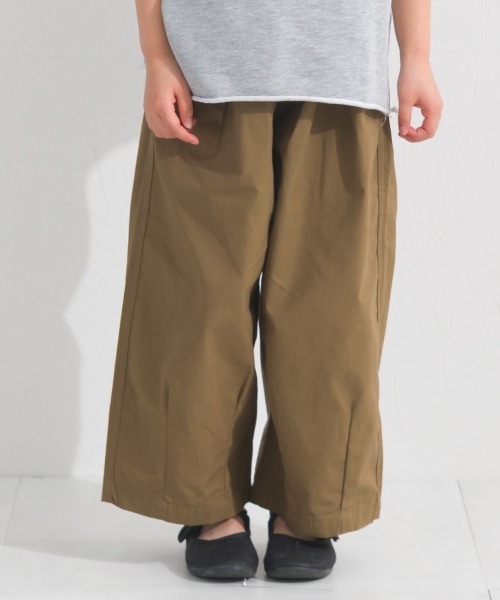OMNES(オムネス)の「キッズ ウォッシュ加工 ダンプサーカスバルーンパンツ(その他パンツ・キッズ・ベージュ/カーキ/ブラック/イエロー・L/M)」の6枚目の写真