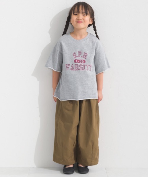 OMNES(オムネス)の「キッズ ウォッシュ加工 ダンプサーカスバルーンパンツ(その他パンツ・キッズ・ベージュ/カーキ/ブラック/イエロー・L/M)」の9枚目の写真