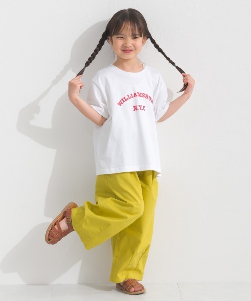 OMNES(オムネス)の「キッズ ウォッシュ加工 ダンプサーカスバルーンパンツ(その他パンツ・キッズ・ベージュ/カーキ/ブラック/イエロー・L/M)」の14枚目の写真