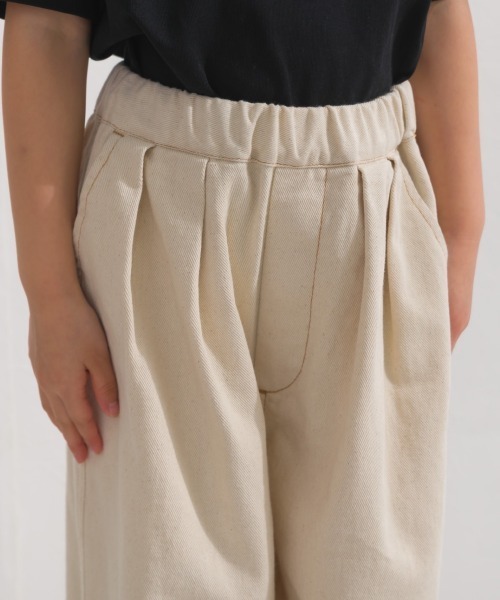 OMNES(オムネス)の「キッズ ウォッシュ加工 ダンプサーカスバルーンパンツ(その他パンツ・キッズ・ベージュ/カーキ/ブラック/イエロー・L/M)」の16枚目の写真