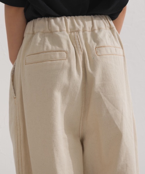 OMNES(オムネス)の「キッズ ウォッシュ加工 ダンプサーカスバルーンパンツ(その他パンツ・キッズ・ベージュ/カーキ/ブラック/イエロー・L/M)」の17枚目の写真