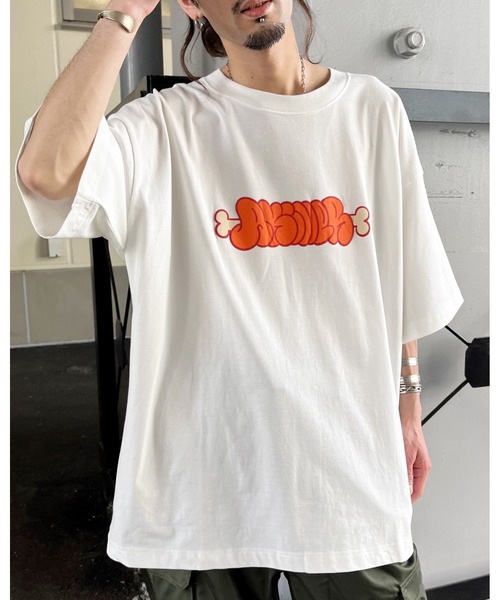 DOUBLE STEAL(ダブルスティール)の「3柄アソートTシャツ(Tシャツ/カットソー・メンズ・ダークグリーン/ブラック/ホワイト・3XL/2XL/X-LARGE/4XL)」の12枚目の写真