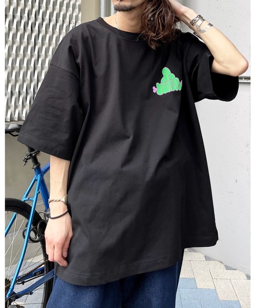 DOUBLE STEAL(ダブルスティール)の「3柄アソートTシャツ(Tシャツ/カットソー・メンズ・ダークグリーン/ブラック/ホワイト・3XL/2XL/X-LARGE/4XL)」の15枚目の写真