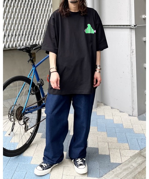 DOUBLE STEAL(ダブルスティール)の「3柄アソートTシャツ(Tシャツ/カットソー・メンズ・ダークグリーン/ブラック/ホワイト・3XL/2XL/X-LARGE/4XL)」の16枚目の写真