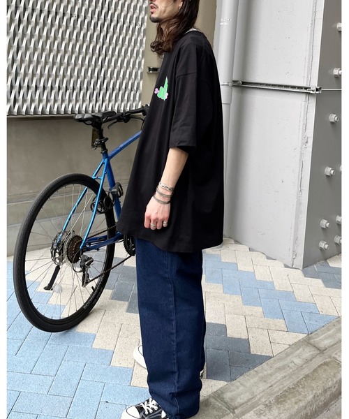 DOUBLE STEAL(ダブルスティール)の「3柄アソートTシャツ(Tシャツ/カットソー・メンズ・ダークグリーン/ブラック/ホワイト・3XL/2XL/X-LARGE/4XL)」の18枚目の写真