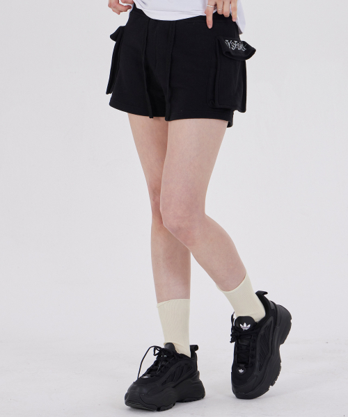 DYSFUNCT(ディスファンクト)の「BANDING 3D POCKET PANTS(BLACK)(その他パンツ・レディース・その他・FREE)」の1枚目の写真