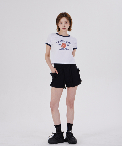 DYSFUNCT(ディスファンクト)の「BANDING 3D POCKET PANTS(BLACK)(その他パンツ・レディース・その他・FREE)」の2枚目の写真