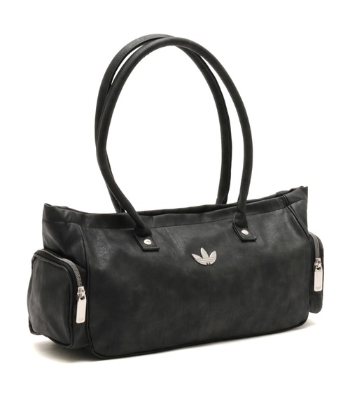 adidas(アディダス)の「adidas EL POCKET BAG / アディダス オリジナルス ロング丈 ポケット付き バッグ(ショルダーバッグ・レディース・ブラック・ONE SIZE)」の2枚目の写真