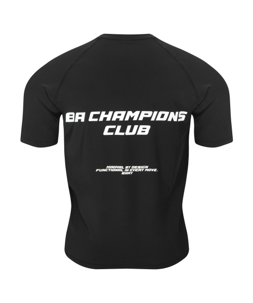 BATTRACT（バトラクト）の「ラグランチャンピオンズクラブパフォーマンスティーシャツ_ブラック（Tシャツ/カットソー・メンズ・ブラック・1/2）」の3枚目の写真