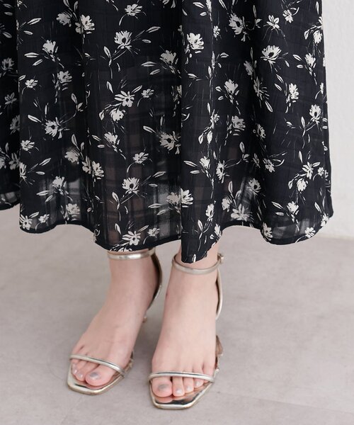 natural couture(ナチュラルクチュール)の「フレンチスリーブカシュクールワンピース(ワンピース・レディース・ホワイト系その他/ベージュ/ブラック/ブラウン/サックスブルー・FREE)」の20枚目の写真