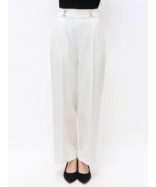 TONAL(トーナル)の「【HEAT BARRIER】マリンストレートパンツ(その他パンツ・レディース・ベージュ/ネイビー/オフホワイト・SMALL/MEDIUM)」の19枚目の写真