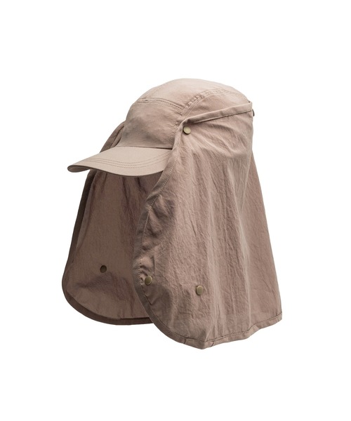 meanswhile(ミーンズワイル)の「Breathable Shade Cap(キャップ・メンズ・ベージュ/ブラック/チャコール・FREE)」の3枚目の写真