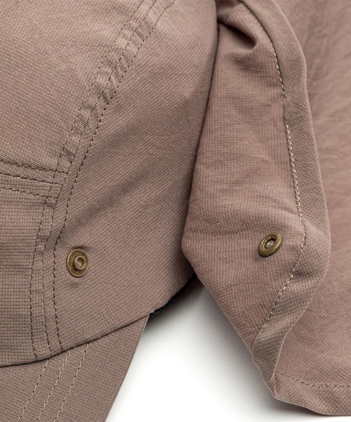 meanswhile(ミーンズワイル)の「Breathable Shade Cap(キャップ・メンズ・ベージュ/ブラック/チャコール・FREE)」の18枚目の写真