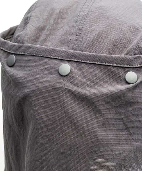 meanswhile(ミーンズワイル)の「Breathable Shade Cap(キャップ・メンズ・ベージュ/ブラック/チャコール・FREE)」の14枚目の写真