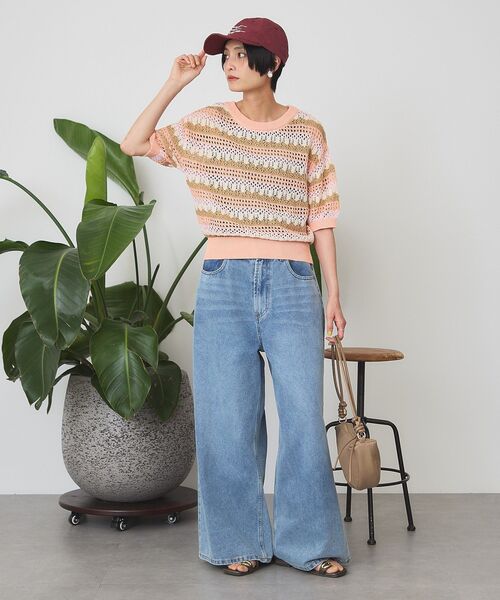 AMERICAN HOLIC（アメリカンホリック）の「【マルチ機能】折りたたみ手描き刺繍キャップ（ハット・レディース・レッド/チャコールグレー/オフホワイト・FREE）」の21枚目の写真