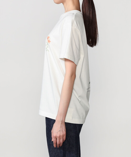 Bshop(ビショップ)の「History of Art | プリントTシャツ FLOWER WOMEN(Tシャツ/カットソー・レディース・ホワイト系その他・S)」の9枚目の写真