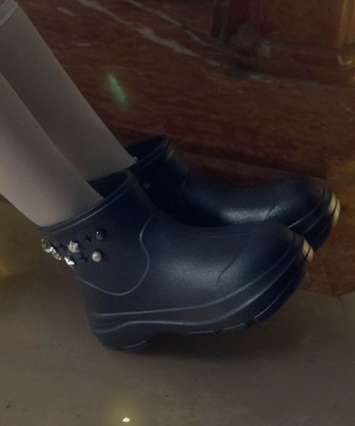 ROCKFISH WEATHERWEAR（ロックフィッシュウェザーウェア）の「[x clor] HAYDEN BOOTS（ブーツ・レディース・クリーム/ブラック系その他・24.0cm/23.0cm/25.0cm）」の5枚目の写真