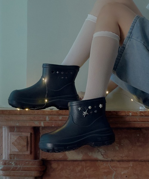 ROCKFISH WEATHERWEAR（ロックフィッシュウェザーウェア）の「[x clor] HAYDEN BOOTS（ブーツ・レディース・クリーム/ブラック系その他・24.0cm/23.0cm/25.0cm）」の8枚目の写真