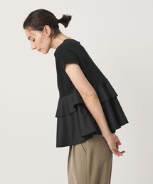 EMOTIONAL COLLAGE RIB TOP（Tシャツ/カットソー）｜Ameri（アメリ）の