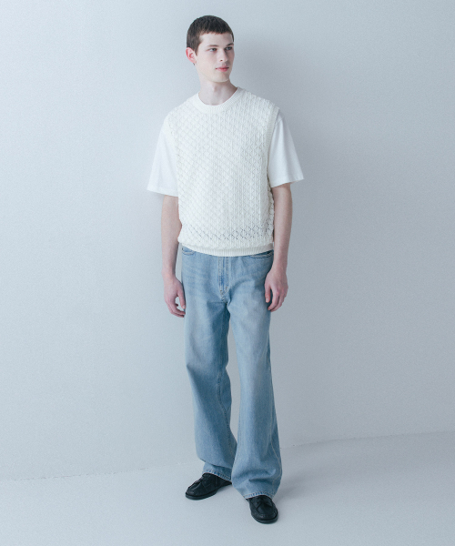 BLANKROOM(ブランクルーム)の「スカシニットベスト_IVORY(ベスト・レディース・その他・1/2/3)」の4枚目の写真