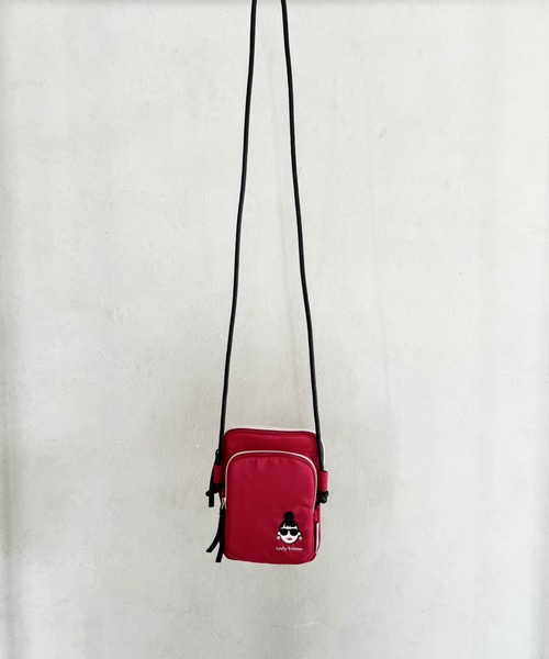 HAPPY FACE(ハッピーフェイス)の「EMMA顔刺? プチポシェット RD(ショルダーバッグ・レディース・レッド・ONE SIZE)」の9枚目の写真