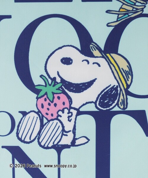 Afternoon Tea（アフタヌーンティー）の「ロゴバッグLL/PEANUTS（ハンドバッグ・レディース・ライトブルー・ONE SIZE）」の5枚目の写真