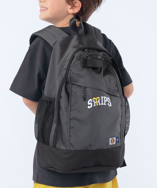 SHIPS(シップス)の「SHIPS KIDS:阪神タイガース×SHIPS バックパック(バックパック/リュック・キッズ・チャコールグレー/ブラック・ONE SIZE)」の1枚目の写真