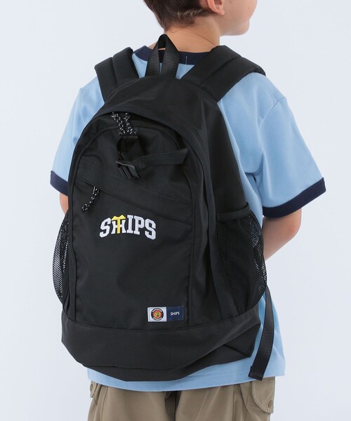 SHIPS(シップス)の「SHIPS KIDS:阪神タイガース×SHIPS バックパック(バックパック/リュック・キッズ・チャコールグレー/ブラック・ONE SIZE)」の2枚目の写真