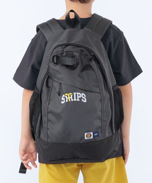 SHIPS(シップス)の「SHIPS KIDS:阪神タイガース×SHIPS バックパック(バックパック/リュック・キッズ・チャコールグレー/ブラック・ONE SIZE)」の3枚目の写真